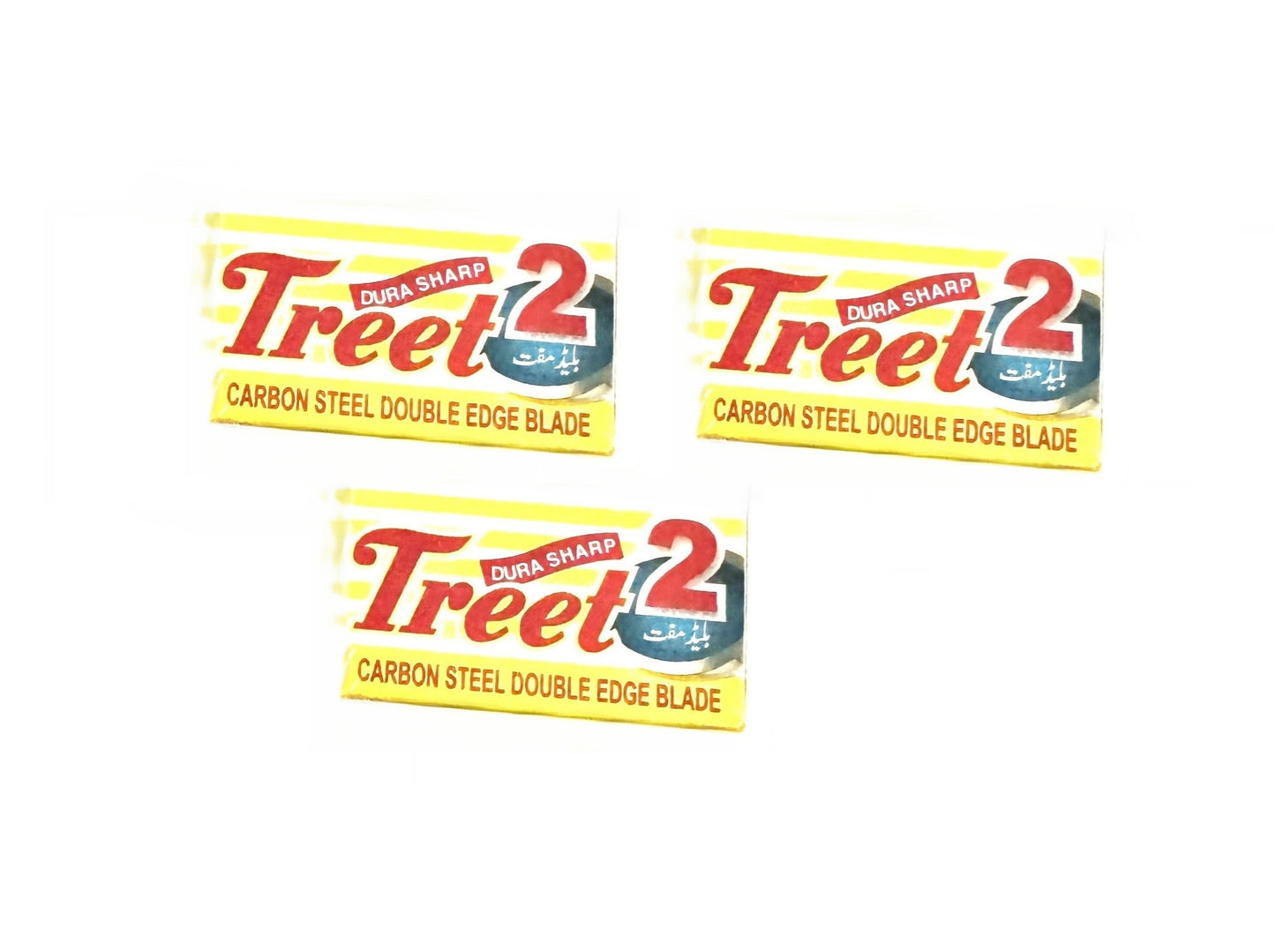 Stainless Steel Disposable Shaving Blades - 12 Blades Per Packet