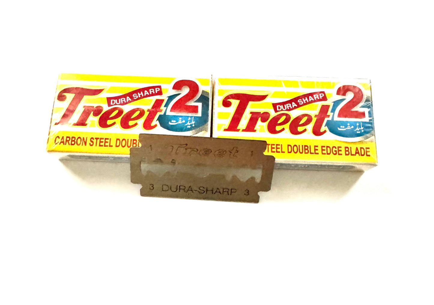 Stainless Steel Disposable Shaving Blades - 12 Blades Per Packet